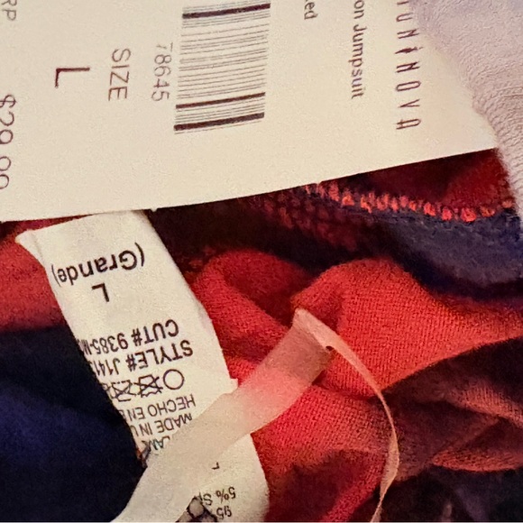 Multicolored tie dye one piece bodysuitt - Picture 8 of 9